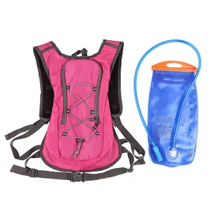 Four Color Optional Stock Drinking Hydration Water Backpack