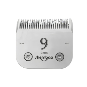 Lame Shernbao Serie NSS di Alta Qualità A5 in Acciaio Inossidabile 440C, Anti-Graffio, Rimovibili, Dure e Affilate per <span class=keywords><strong>Toelettatura</strong></span> di Cani e <span class=keywords><strong>Gatti</strong></span> - Product Image 5