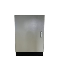 Boîtier de distribution électrique en acier métallique avec protection IP54, sûr et durable, design rectangulaire, pour extérieur
