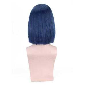 Ainizi - Pelucas <span class=keywords><strong>de</strong></span> Cosplay <span class=keywords><strong>de</strong></span> ICHIGO <span class=keywords><strong>de</strong></span> 35 cm, Color Azul Oscuro, Sintéticas, Código 015, <span class=keywords><strong>de</strong></span> DARLING in the FRANXX, Venta al por Mayor - Product Image 6