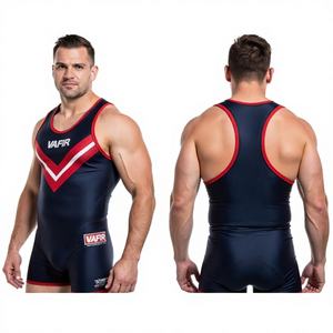 Venta al por mayor de fábrica: Singlet de levantamiento de pesas y lucha libre con diseño personalizado, singlet de powerlifting de tela ligera y ecológica. - Product Image 1