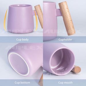 Lot de tasses en céramique blanches de 11 oz pour sublimation Zibo, idéales pour l'impression personnalisée amusante - Product Image 6