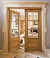Forestar Factory Portes d'intérieur de style classique personnalisées de haute qualité Portes intérieures doubles pour maisons