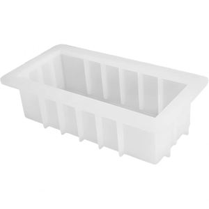 Custom Handmade Non-Toxic Eco-Friendly Silicone <b>Soap</b> Loaf Molds for 8*3.5*2.5inch Rectangle <b>Soap</b> DIY Oven Safe - Product Image 1