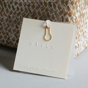 Etiquetas de Papel Recubierto para Joyería, Estilo Moderno, Precio al por Mayor, para Etiquetas Impresas, Etiquetas Colgantes para Embalaje de Regalos - Product Image 4