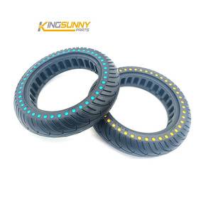 Escooter Pneu Solide 8.5 pouces Couleur Ponits Pneu Nid d'Abeille <span class=keywords><strong>Pour</strong></span> <span class=keywords><strong>Xiaomi</strong></span> <span class=keywords><strong>M365</strong></span> Pro 1s Essential Pro2 Mi 3 <span class=keywords><strong>Roue</strong></span> de Scooter Électrique - Product Image 1
