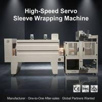 Machine d'emballage rétractable pneumatique pour film PE, scelleuse industrielle automatique à tunnel thermique pour canettes, bouteilles, eau, aliments, boîtes