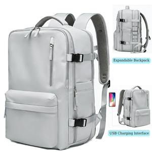Mochila Expandible para Portátil con Compartimento para Objetos Húmedos y Secos, Gran Capacidad, Impermeable, para Viajes, Unisex - Product Image 1