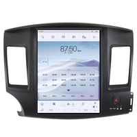 Autoradio Android 11 style Tesla pour Mitsubishi Lancer EX 2009-2019 Lecteur multimédia de voiture Carplay sans fil 4G
