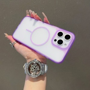 Weview New Matte <strong>TPU</strong> PC Shockproof Mobile Phone <strong>case</strong> with Magnetic for iphone 16 17 Pro Max - Product Image 4