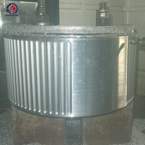 KOMANSK OEM 定制 34CrNiMo6 铰接式直纹槽滚筒壳，用于双辊造粒机球压机，ISO 9001 矿业 - Product Image 3