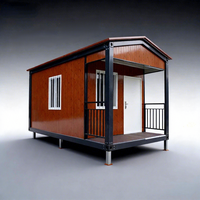 Maison Conteneur en Acier Démontable à Assemblage Rapide, Design Moderne pour Hôtel, Villa, Entrepôt, Usage Résidentiel - Garantie 1 An