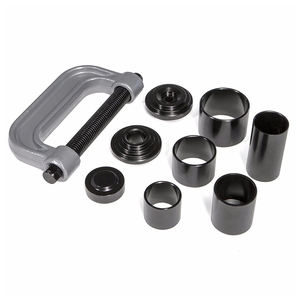 Podofo 10 pièces Outil extracteur et installateur universel robuste pour rotule de direction automobile, Outil de démontage de rotule 4 en 1, Adaptateurs pour véhicules à 4 roues motrices - Product Image 5