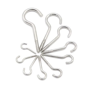 Hongyu Light Lifter Hooks 05 17 Carbon Steel Screw In Eyelet Hook For Hanging - Product Image 4