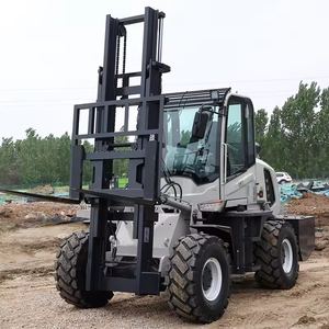 Powston PTF Serisi Ağır Hizmet Tipi 3 Ton 4 Çeker Dizel Forklift Hidrolik Arazi Tipi Çiftlik Forklifti 4 Metre Kaldırma Yüksekliğiyle Satılık - Product Image 5