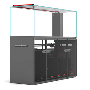 Acuario de Cristal Elegante y Grande con Filtro para Peces Agresivos, Diseño Cuadrado para Sala de Estar, 220v - Product Image 6