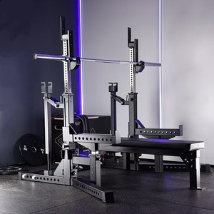 Banco de Pesas Multifuncional, Banco para Levantamiento de Pesas, Soporte para Levantamiento de Potencia, Estructura de Acero Metálico para Deportes de Fuerza, Banco para Mancuernas - Product Image 6