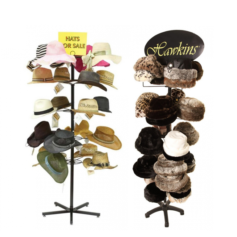 Apache Modern Mobile Roller Metal Plush Cap Powder Coating Storage Display Stand for Department Store — view 5