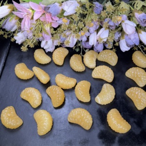 Vente en gros de pierres de guérison en cristal poli, artisanat manuel, dalle de <span class=keywords><strong>calcite</strong></span> miel <span class=keywords><strong>orange</strong></span> sculptée pour cadeau et décoration intérieure - Product Image 1