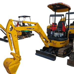 Mini excavadora Komatsu usada de alta calidad, venta de precio bajo, caja de cambios de buen estado de segunda mano, núcleo de rodamiento que incluye motor - Product Image 1