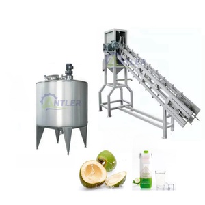Linea di produzione automatica dell'acqua di cocco macchina spaccatrice di cocco verde - Product Image 1