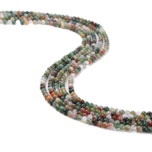 Perles minérales œil de chat en pierre de lune arc-en-ciel de 8 mm à vendre - Pierres précieuses de qualité 5A, taille brillante, couleurs vert et bleu - Product Image 1