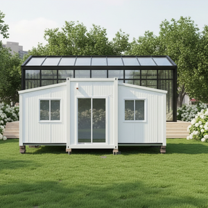 <span class=keywords><strong>Casa</strong></span> Container Espandibile a Doppia Ala 20ft 40ft, <span class=keywords><strong>Casa</strong></span> Modulare Prefabbricata di Lusso Pieghevole, Spaziosa <span class=keywords><strong>Casa</strong></span> Mobile con 3 Camere da Letto - Product Image 6