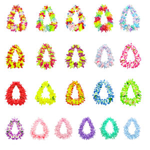 Madeshine ชุดสายรัดข้อมือมาลัยดอกไม้ไฟเรืองแสงสำหรับตกแต่งปาร์ตี้คริสต์มาสฮาวาย - Product Image 2