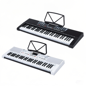 <span class=keywords><strong>Clavier</strong></span> de piano électronique 61 touches MK-2108 avec logo personnalisé pour étudiants, débutants et joueurs de musique - Product Image 1