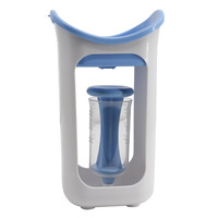 Presse-purée en plastique réutilisable pour enfants station de pressage d'aliments pour bébés maison presse-agrumes manuel pour jus d'aliments complémentaires