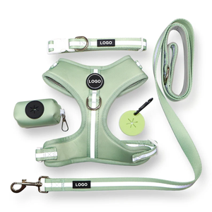 Nuovo prodotto imbracatura per cani morbida imbottita guinzagli collare per animali domestici accessori per camminare per cani - Product Image 1