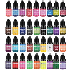 Colorant pour bougies non toxique, facile à utiliser, 36 couleurs, 5 ml, pour la fabrication de bougies DIY, couleurs vives, pigment pour bougies à la cire de soja - Product Image 1