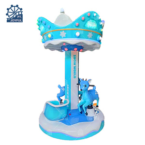 Carrusel comercial para niños al por mayor de fábrica con música Led Juegos que funcionan con monedas Merry Go Round Shopping Mall Outdoor Indoor - Product Image 2