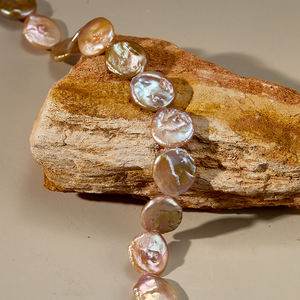 15-18มม. สีม่วงเม็ดไข่มุกน้ำจืดเกรด3A ไข่มุกธรรมชาติบาร็อค - Product Image 5