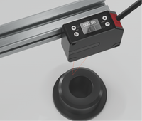 Sensor Perpindahan Laser CMOS Pengukuran Jarak Jauh 0.1um Akurasi Pengulangan Tinggi Seri CD33 Perlindungan IP67 12-24VDC