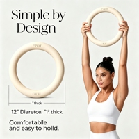 Haltères en silicone colorés CZFIT pour la musculation à domicile et les ensembles d'exercices de yoga et de Pilates – Poids de main pour la musculation