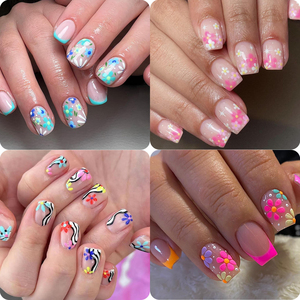 Nail Dotting Tool Set Rhinestone Handle Double Headed Multi Size Head Dot Painting Rhinestone Picking Pen Nail Art Decoration - Product Image 6