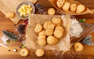 Infinitas Custom Klassieke Koekjes Koekjes Originele Deense Boter Bulk Koekjes