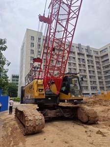 Grue sur chenilles de tonnage moyen SANY SCC600 de 2021 ans utilisée 60 tonnes avec moteur central et composants PLC de Chine - Product Image 2