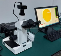 Microscope trinoculaire avancé métallisgraphique, contrôle d'ordinateur rs-4xce, avec logiciel