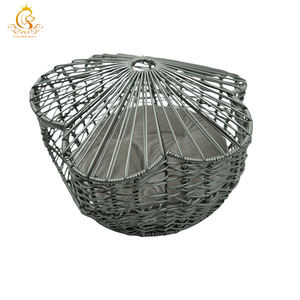 Lit pour chat en rotin écologique tissé à la main EUR VET, style moderne, panier pour chien et chat d'intérieur - Product Image 5