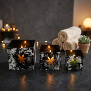 ชุดเชิงเทียนเหล็ก 3 ชิ้น - Product Image 3