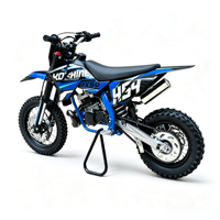 Moto tout-terrain pour enfants KOSHINE MX50 49cc 2 temps avec embrayage automatique, mini motocross pour enfants, course hors route