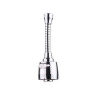 Tuyau d'extension universel pour robinet de cuisine, deux/trois modes de réglage, buse anti-éclaboussures, design moderne et simple, 0-90