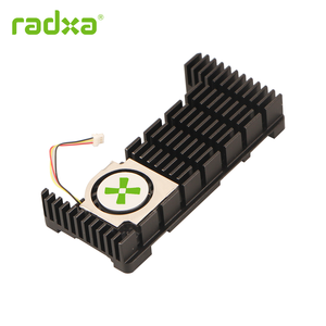 6530B Active Cooling Heatsink With Cooling Fan Fit Cubie A7Z SBC CPU Radiator Cooling <b>Accessory</b> Radxa - Product Image 3