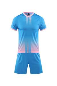 Maillots d'entraînement de football personnalisés de haute qualité pour hommes, nouveau design, ensemble à séchage rapide, adapté aux équipes de football, uniformes pour adultes - Product Image 2