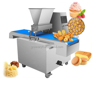 Machine à découpe automatique pour biscuits au caramel et petites gouttes Machine à découpe de gâteaux Distributeur de pâte à frire pour biscuits tranchés à la meringue - Product Image 5