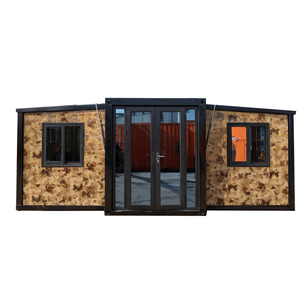 Nhà ở container mở rộng tiêu chuẩn Úc 20ft, biệt thự 2 phòng ngủ, nhà tiền chế bằng thép gỗ, bếp hiện đại, văn phòng, khách sạn - Product Image 1