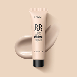 Crème <span class=keywords><strong>BB</strong></span> imperméable LAIKOU, fond <span class=keywords><strong>de</strong></span> <span class=keywords><strong>teint</strong></span> liquide longue durée, éclaircissant, base <span class=keywords><strong>de</strong></span> maquillage, cosmétique, couvre les imperfections, 30g - Product Image 3