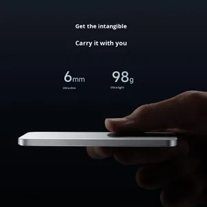 Batería Externa Mijia Jinshajiang de Aleación de Aluminio, Diseño Magnético Liso, Ultrafina, 5000mAh, 15W, Compatible con Múltiples Marcas, Nueva 3C - Product Image 6